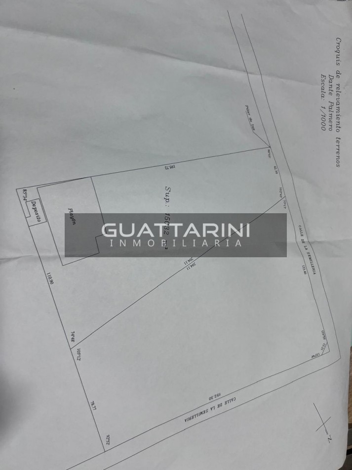 Lote industrial con Galpon.